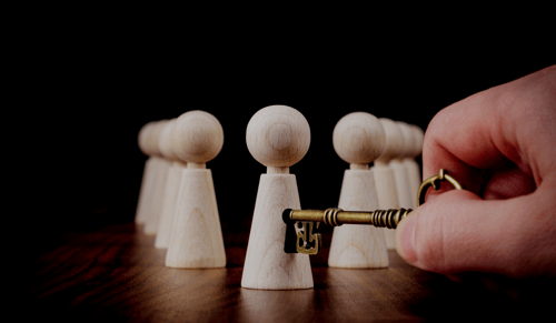 Key to success in business image